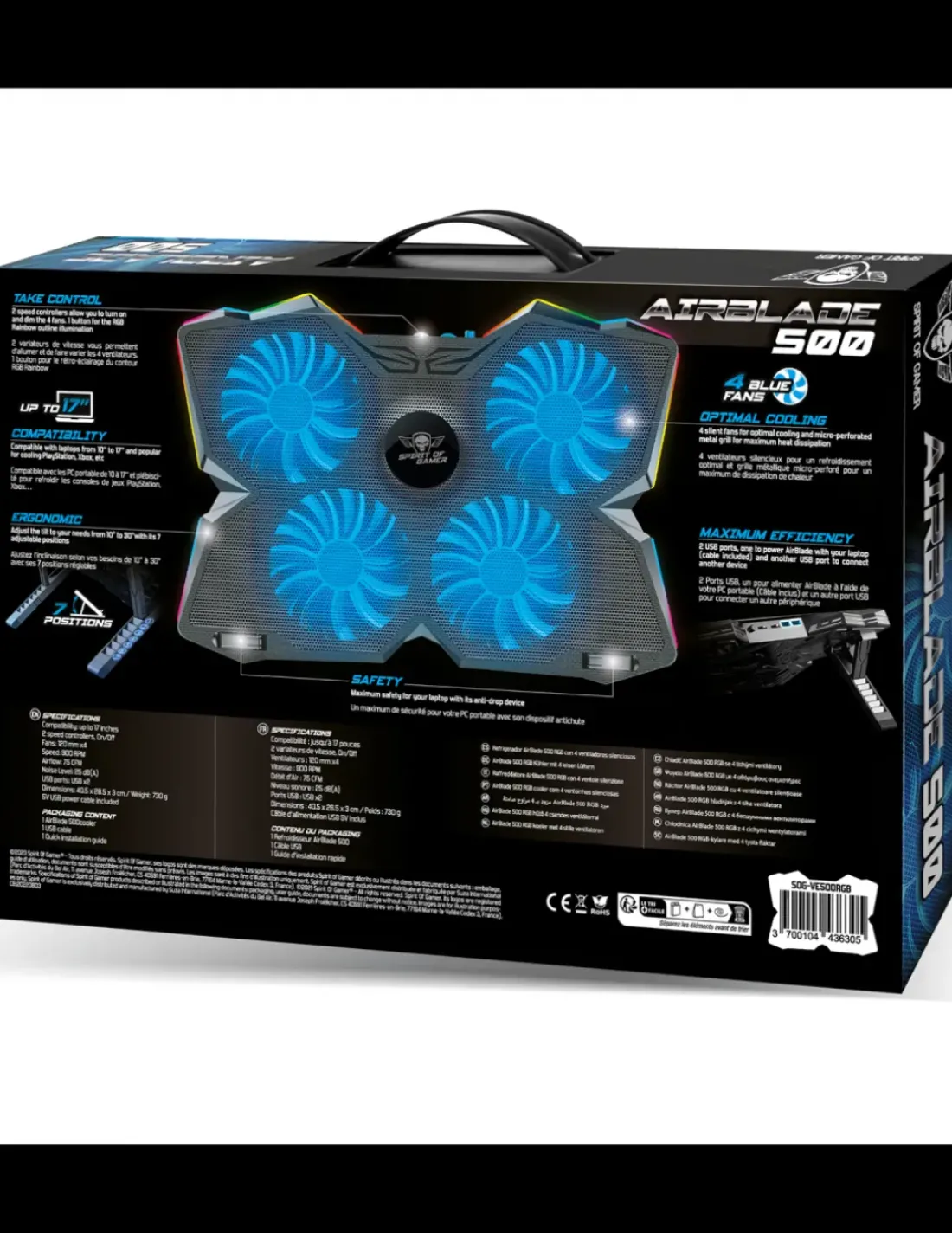 Spirit of Gamer Airblade 500 Rgb