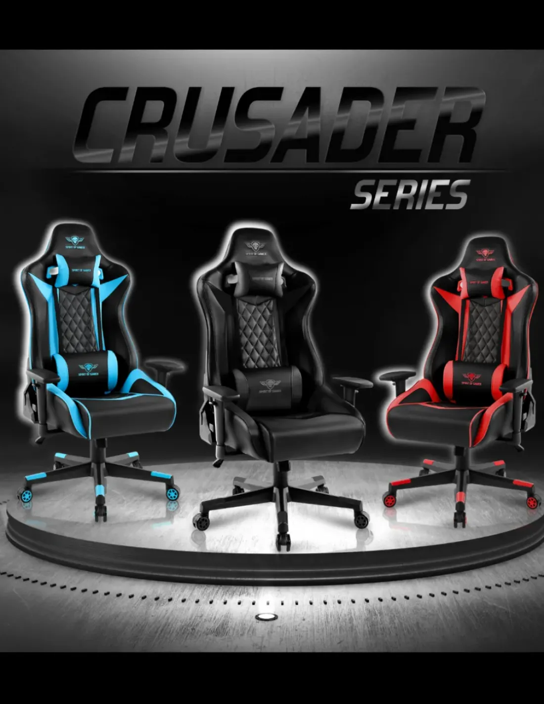 Spirit of Gamer Crusader Black