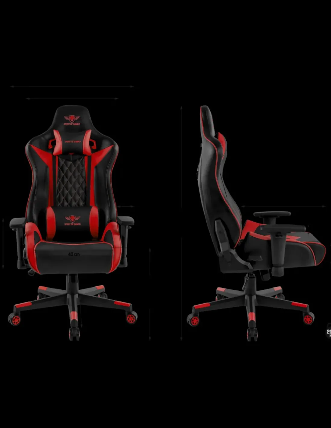 Spirit of Gamer Crusader Red