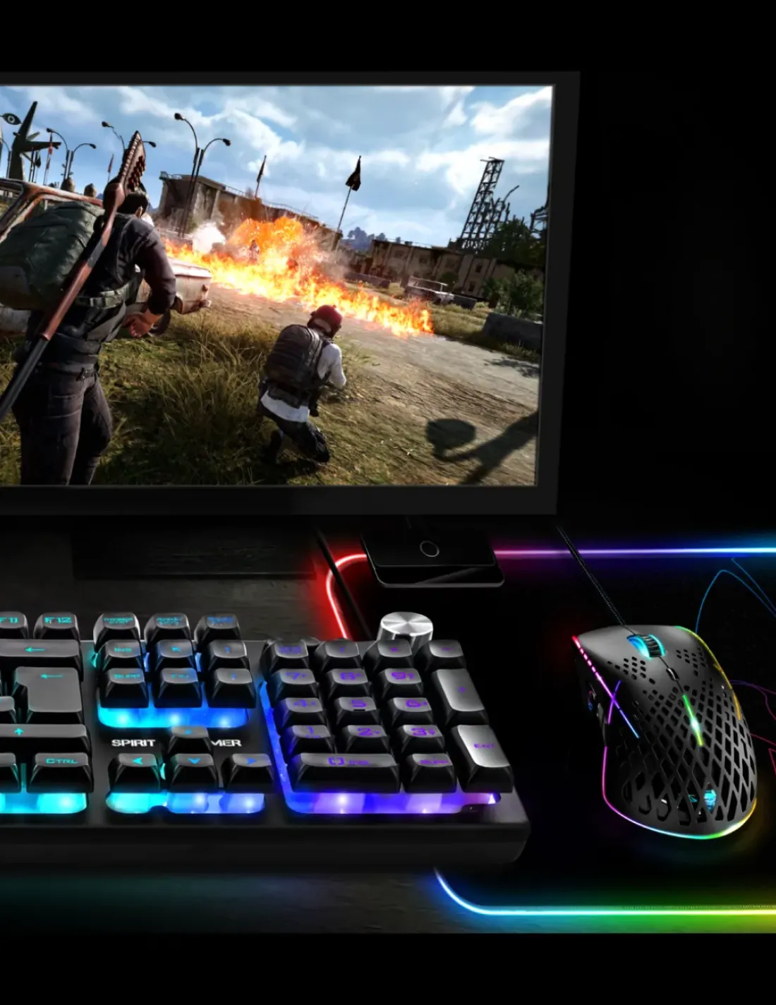 Spirit of Gamer Darkskull Rgb - M