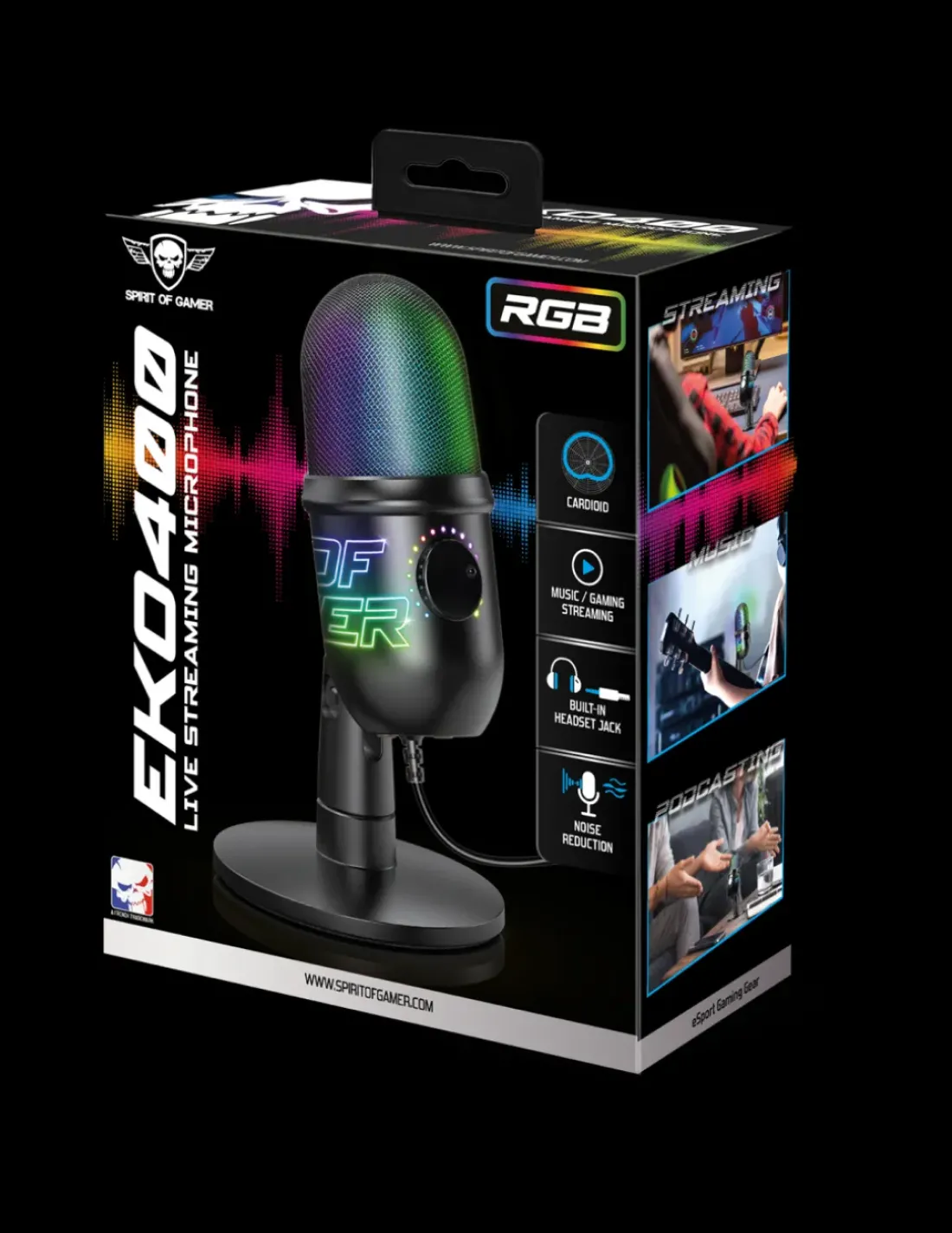 Spirit of Gamer Eko 400 Rgb