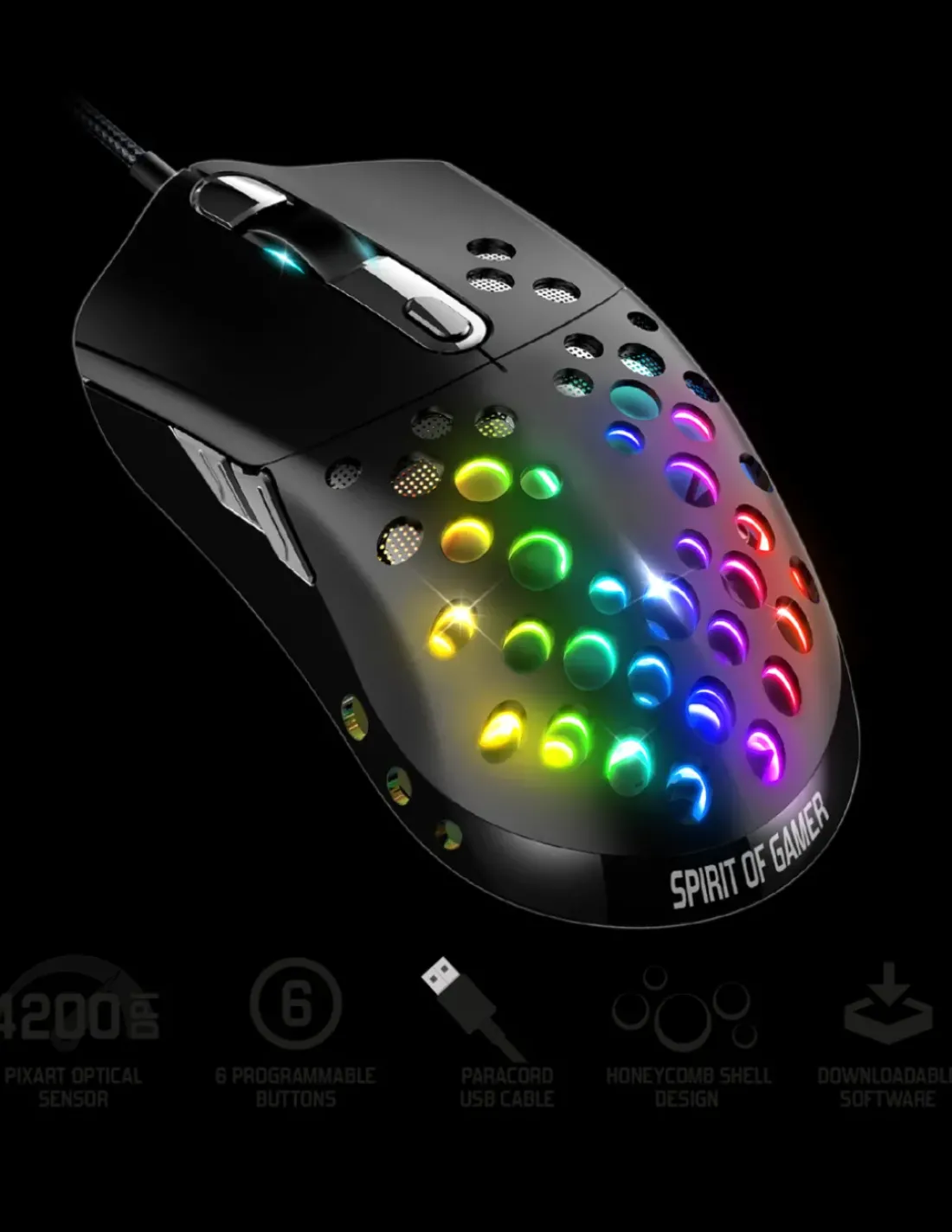 Spirit of Gamer Elite-M80