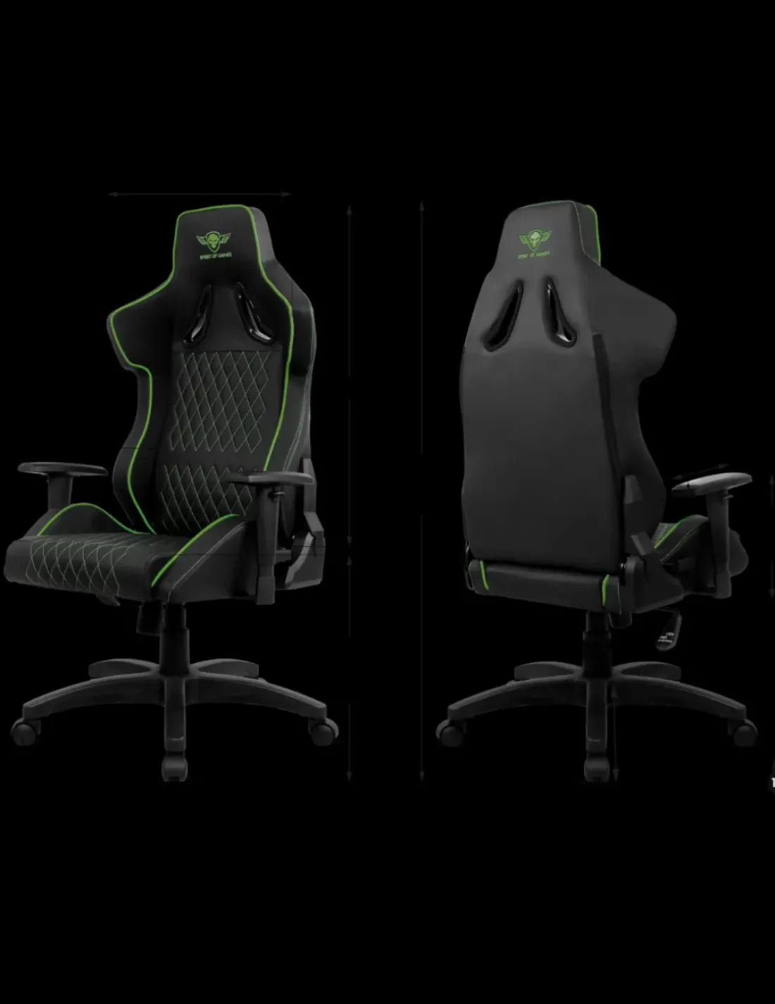 Spirit of Gamer Neon Green