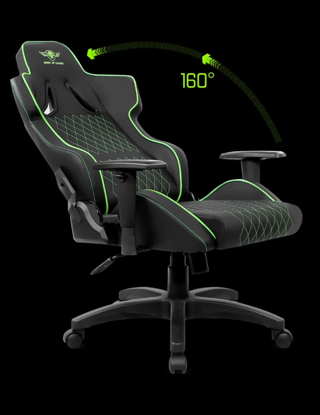 Spirit of Gamer Neon Green