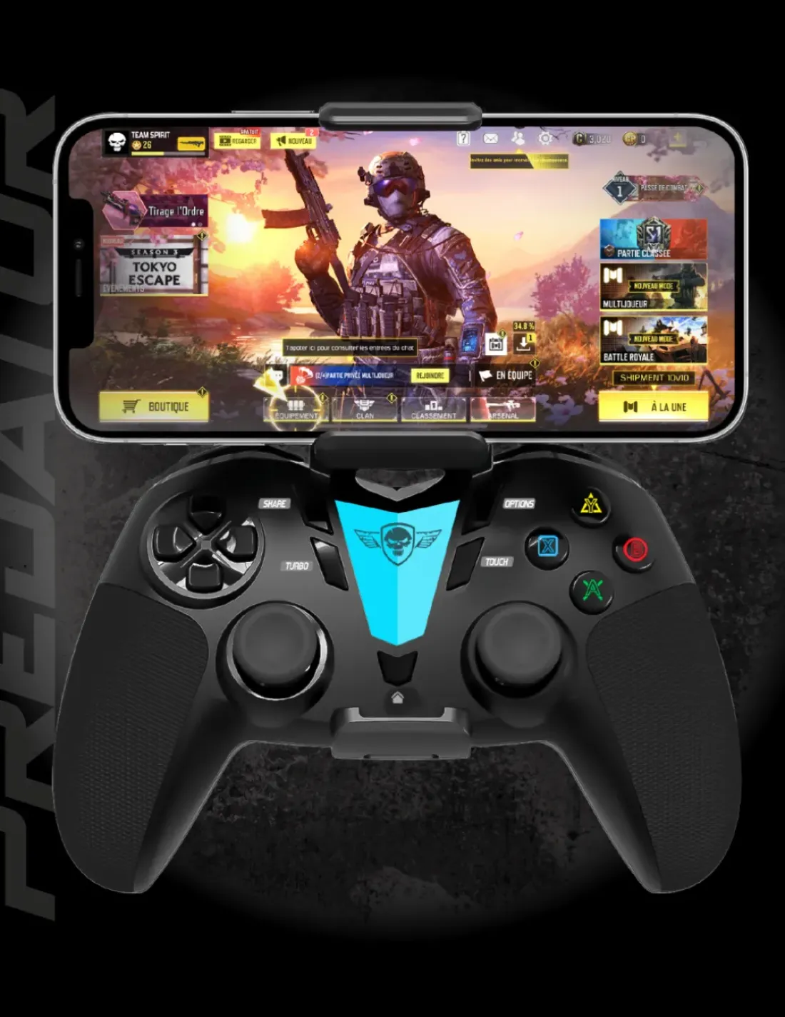 Spirit of Gamer Predator Wireless Bluetooth® Controller