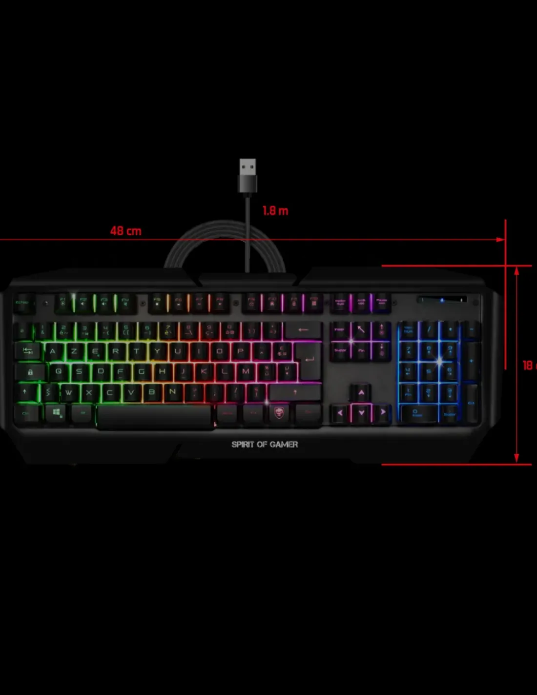 Spirit of Gamer Pro-K5