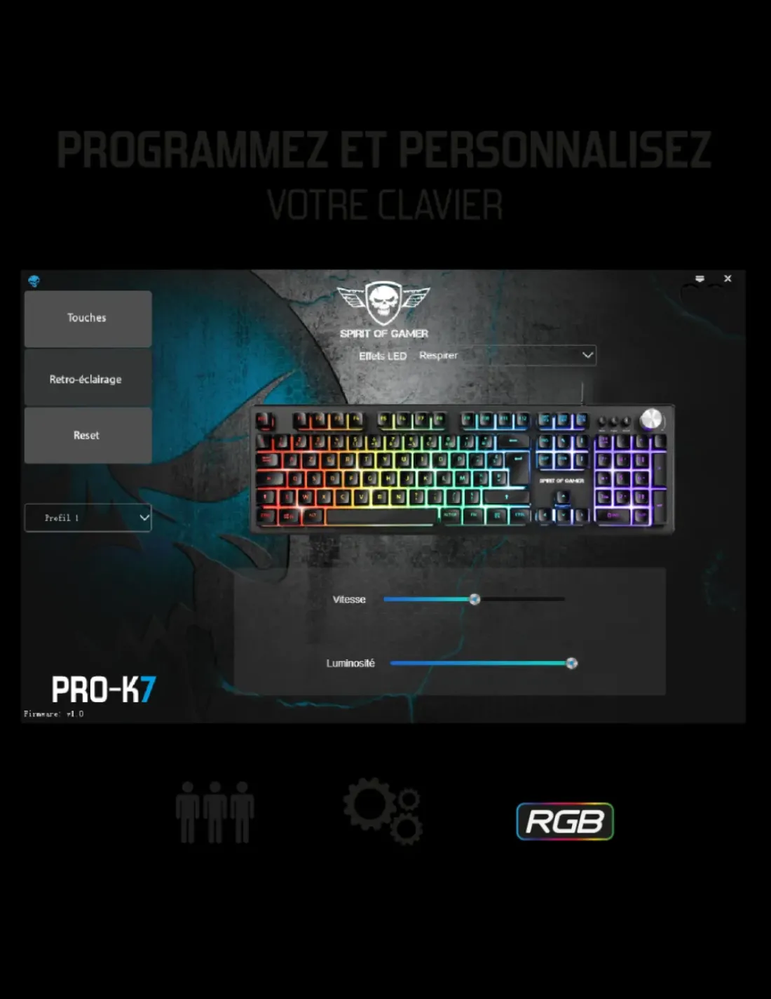Spirit of Gamer Pro-K7