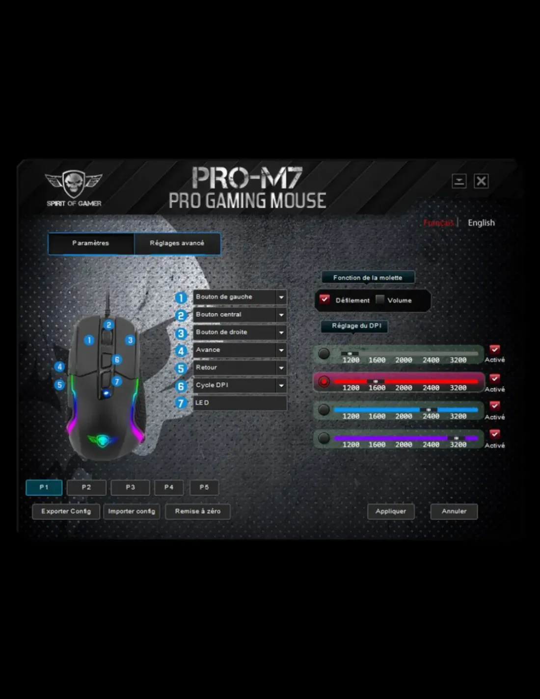 Spirit of Gamer Pro-M7