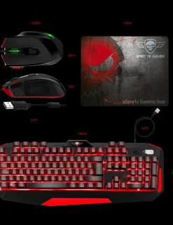 Spirit of Gamer Pro Mk3 - Pack 3 En 1