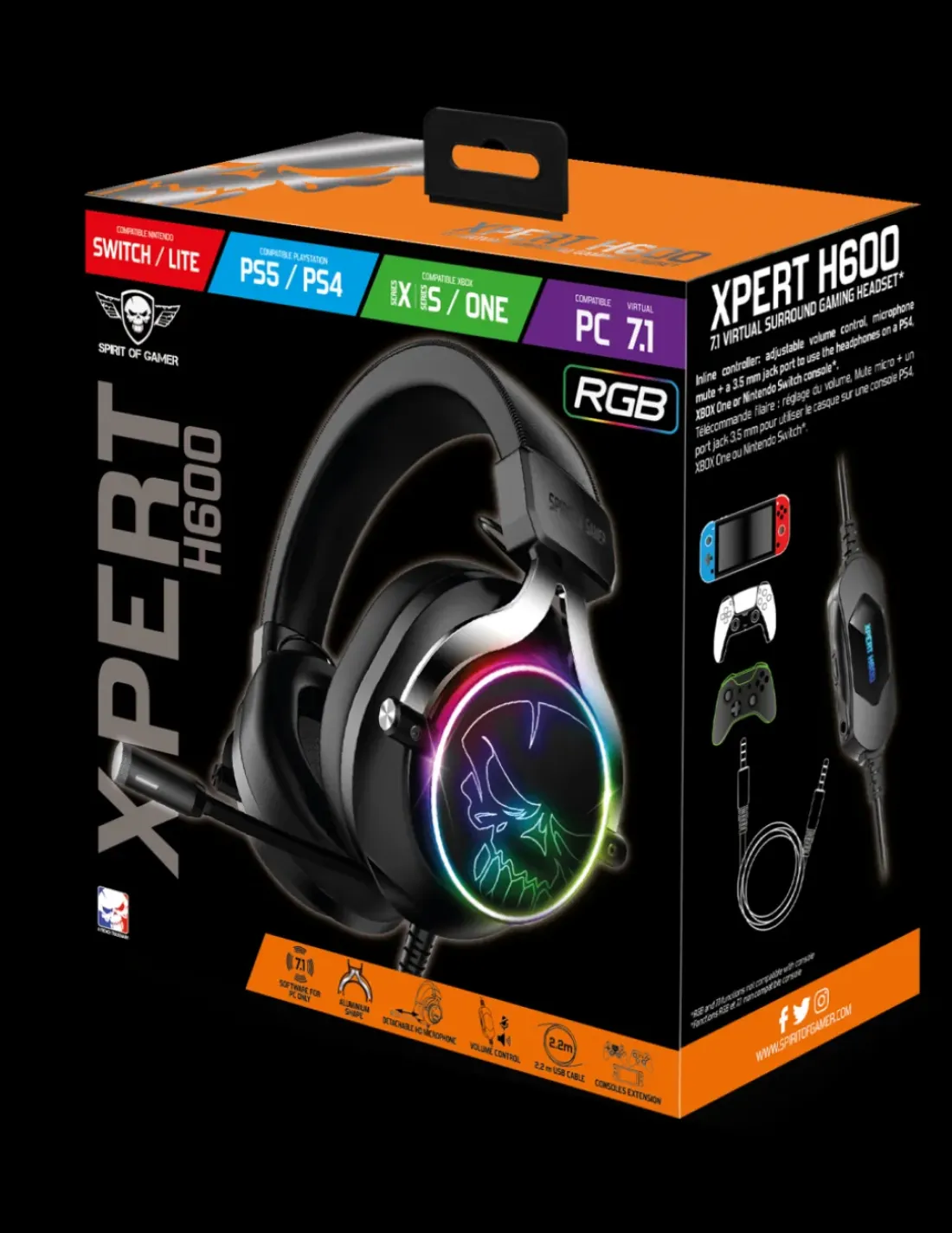 Spirit of Gamer Xpert-H600