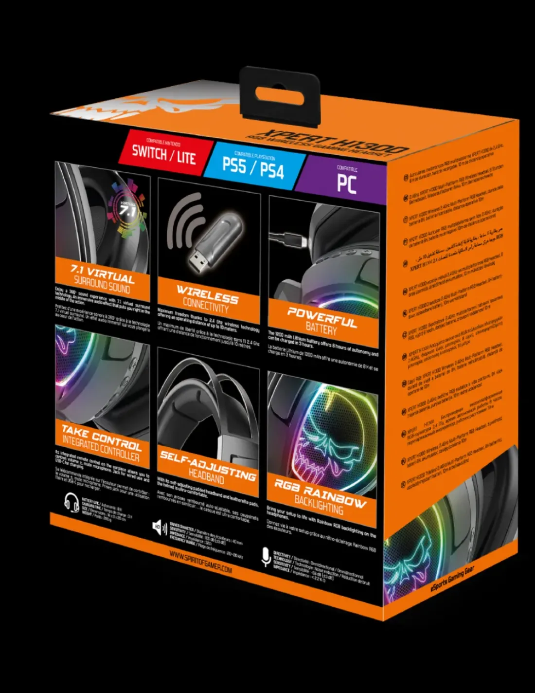 Spirit of Gamer Xpert-H1300 Wireless
