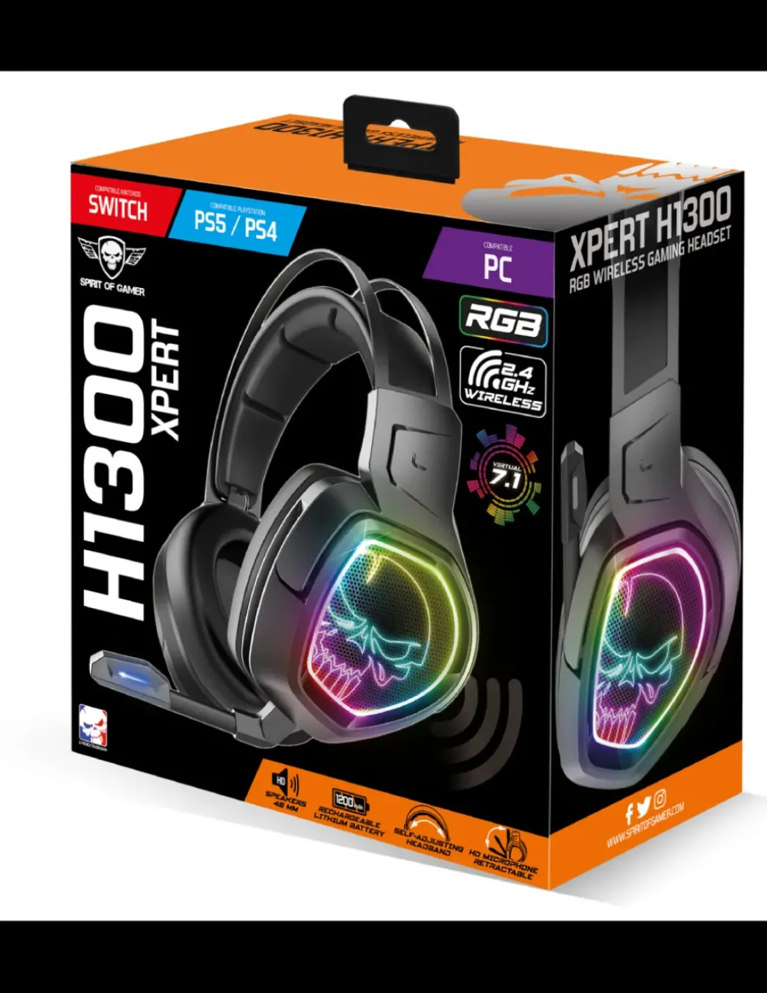 Spirit of Gamer Xpert-H1300 Wireless