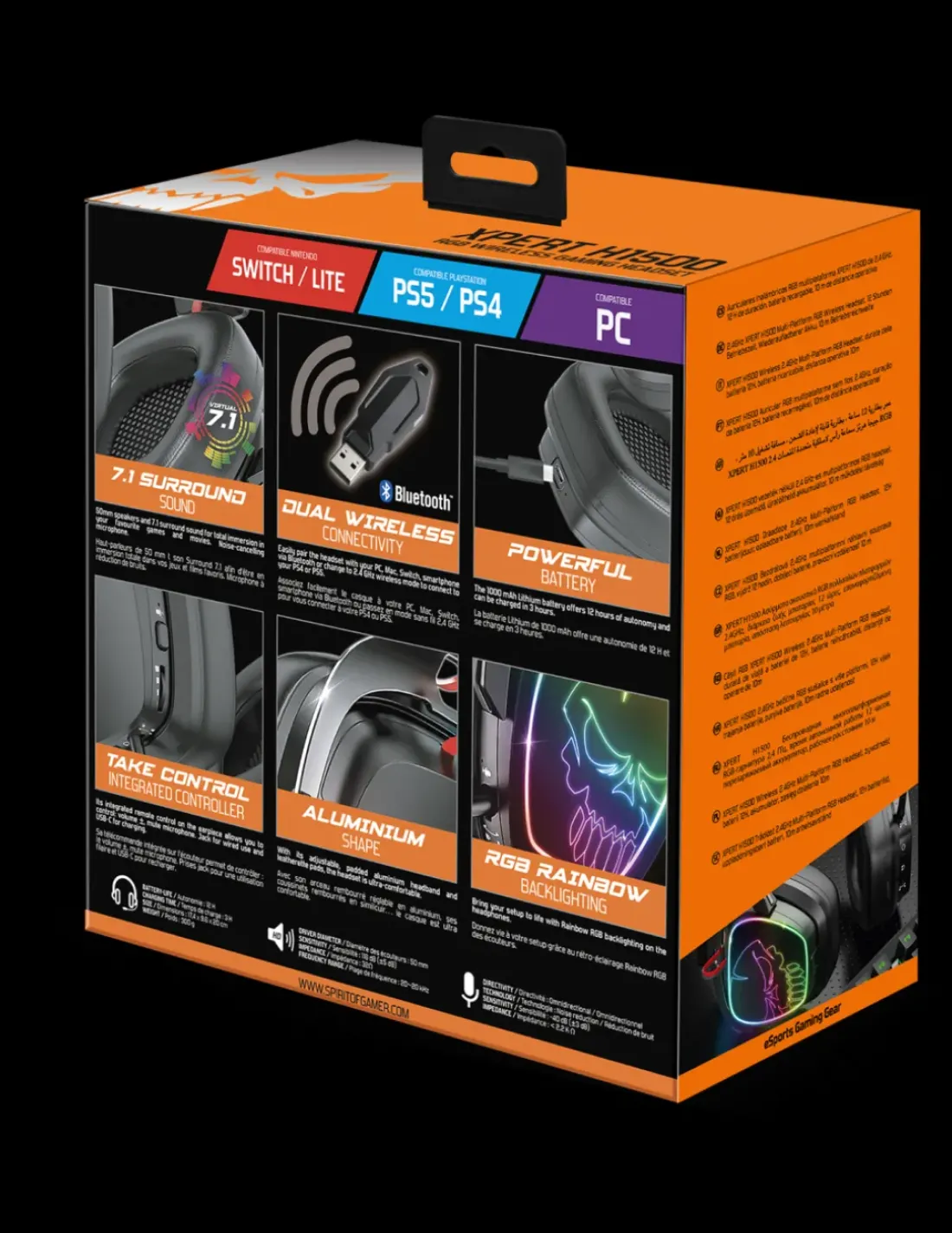 Spirit of Gamer Xpert-H1500 Wireless