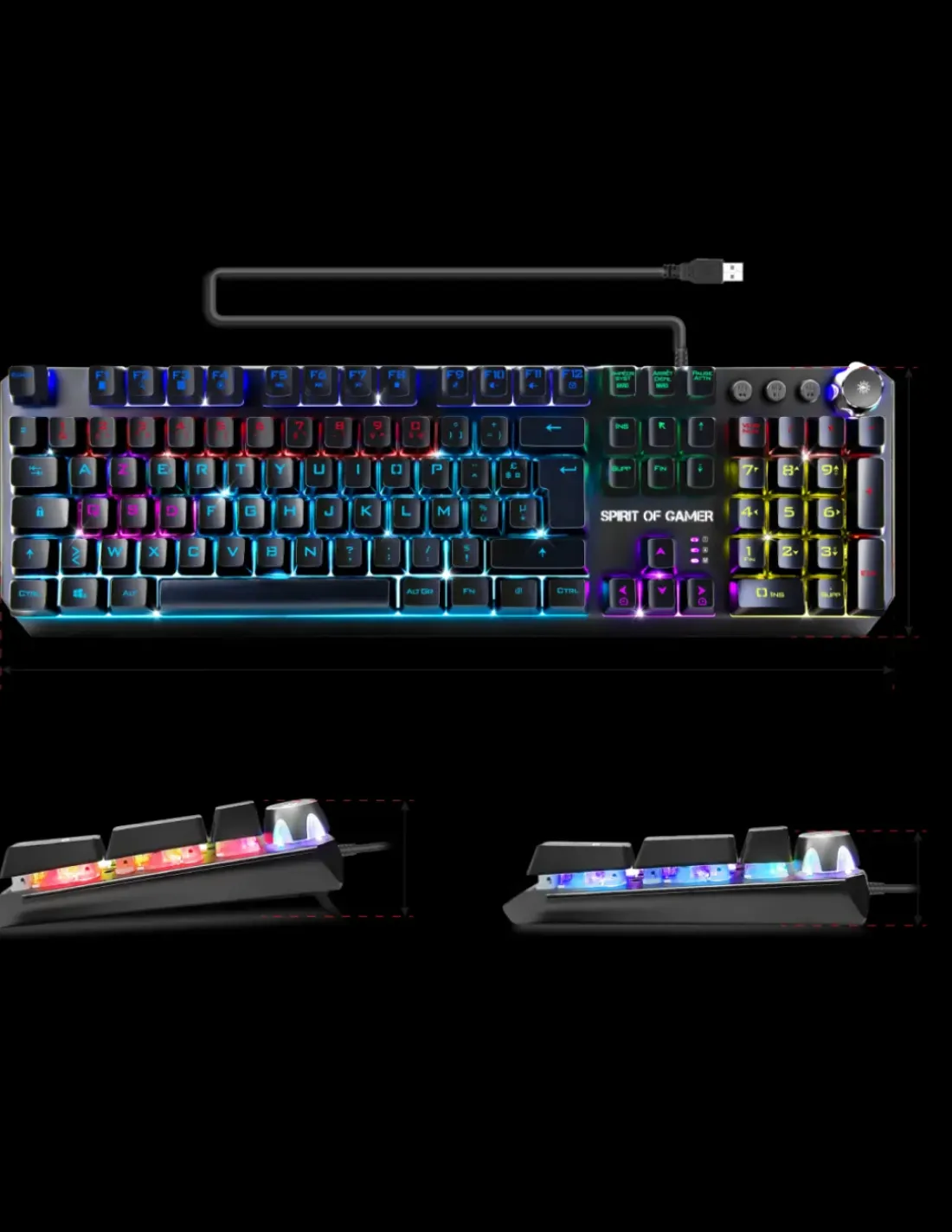 Spirit of Gamer Xpert-K400
